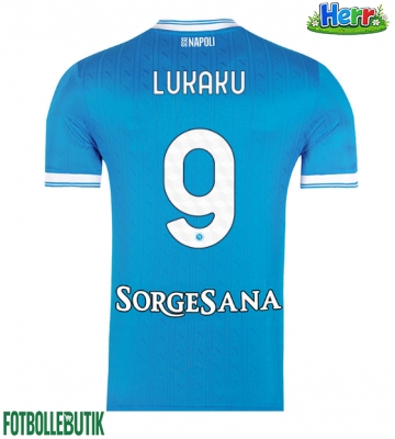SSC Napoli Romelu Lukaku #9 Hemmatröja 2025-26 Kortärmad